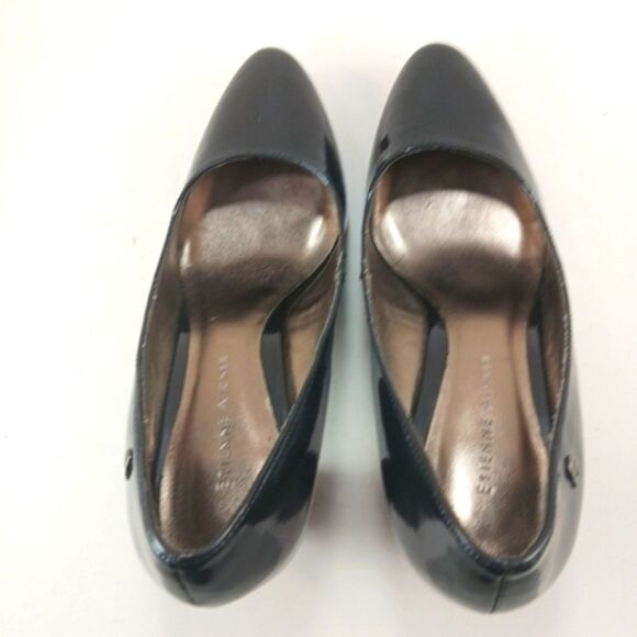 Etienne Aigner Women's Haven Pump Patent Black Size 7.5. Three Inch Heel....... - Picture 11 of 13